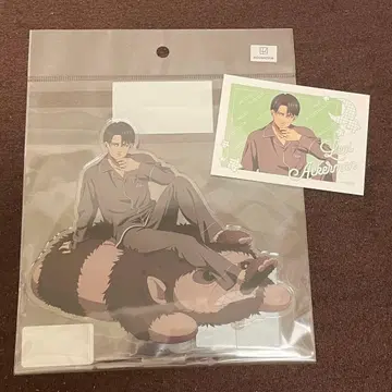 진격의 거인 eeostore 편안한 포토 카드 아크릴 스탠드 리바이