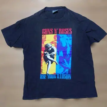 GUNS N' ROSES USE YOUR ILLUSION 공식 티셔츠