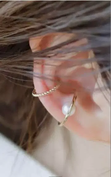 [택 포함*미사용] 시에나로제 꼬임 이어커프