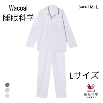 Wacoal 수면과학 후와고코로 스트라이프 L 사이즈