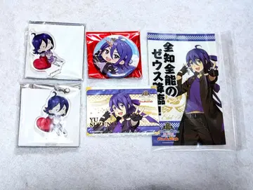 KING OF PRISM 료노 유우 참 캔뱃지 카드 스티커