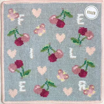 페이러 타월 손수건 킵 스마일링 체리