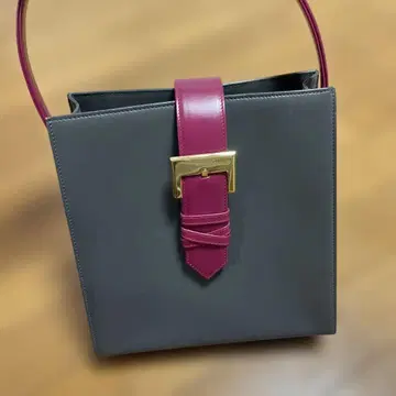 준 아시다 그레이 핑크 핸드백