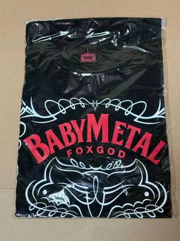 BABYMETAL FOXGOD T셔츠 L 사이즈