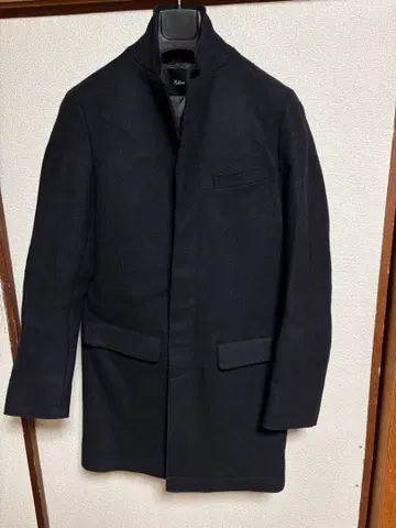 Edition 블랙 체스터 코트