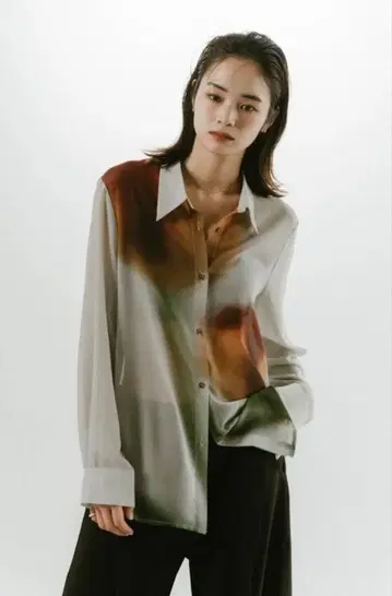 Knuth marf flower print sheer shirt 완판템