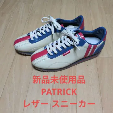 미사용 새상품 90년대? PATRICK 가죽 스니커즈 사이즈 26cm