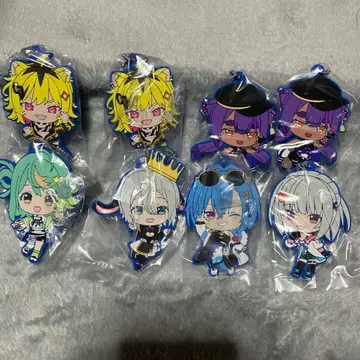 아오기리 고등학교 러버 마스코트 8개 세트