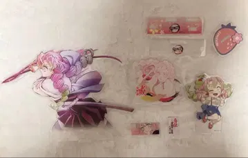 귀멸의 칼날 칸로지 미츠리 아크릴 스탠드 묶음 판매