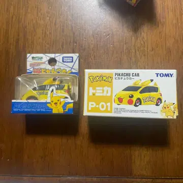 토미카 피카츄카 P01/포켓몬 초로Q 2개 세트 미사용