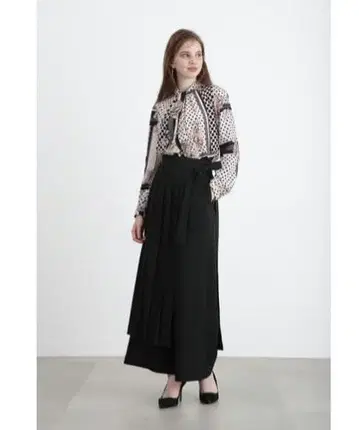 Pinky&Dianne 플리츠 레이어드 팬츠