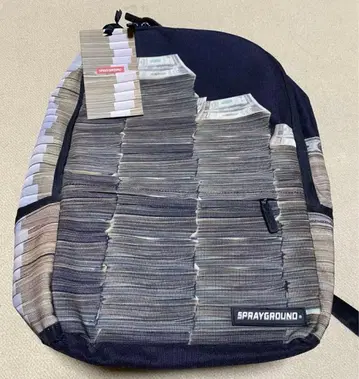 미사용 택 포함 sprayground 백팩