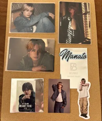 BE:FIRST 마나토 트레이딩 카드 스티커