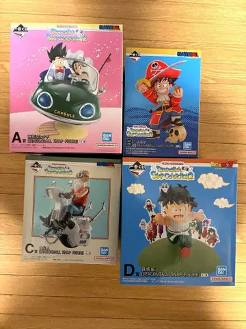 제일복권 드래곤볼 스냅 컬렉션 2 손오공 피규어 A~D상 세트