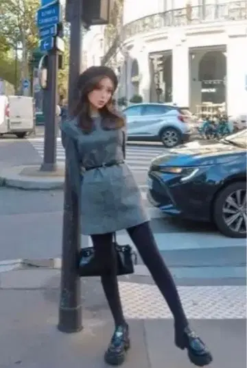 JOSEMOON CLASSIC TWEED MINI DRESS