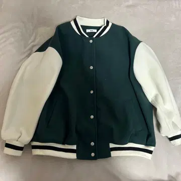 WEGO 바시티 자켓