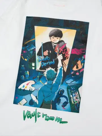 VR x BLUE PERIOD x k4sen 티 / 화이트 M 사이즈