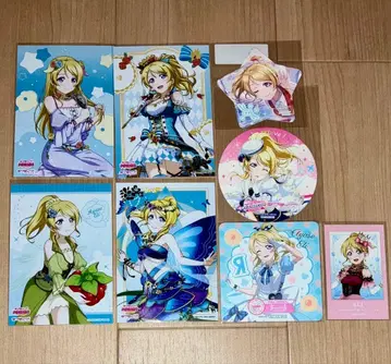 러브 라이브 아야세 에리 코스터 브로마이드 카드 아시아 투어 GiGO