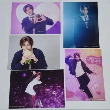 아사부키 타요도리 타카하시 유리 보쿠프리 브로마이드 5장 세트