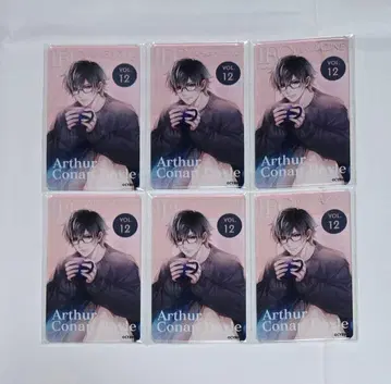 아서 잘생긴 남자 뱀파이어 아크릴 카드