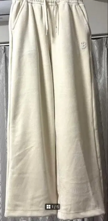 MLB 코리아 코듀로이 와이드 팬츠 M 사이즈