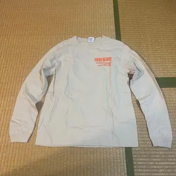 SUPER BEAVER 긴팔 T셔츠 베이지