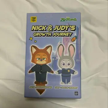 TIPTOY 주토피아 닉 주디 피규어