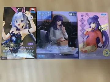 피규어 3체 세트 록시 페른 샴푸