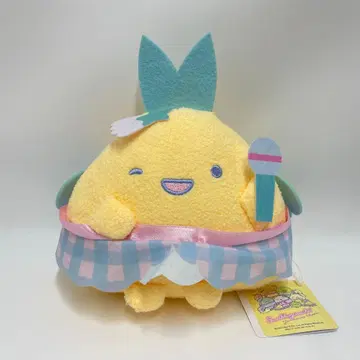 스미코구라시 꿈꾸는 꼬리들 봉제 인형 전갱이 튀김 꼬리 윙크