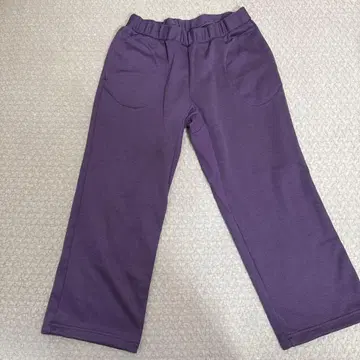 DESCENTE PAUSE 보라색 스웨트 팬츠 오라리