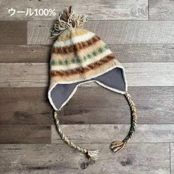 노르딕 귀도리 니트 캡 네팔 쉘파 햇 플리스 안감