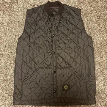 80s Belstaff International 퀼팅 베스트