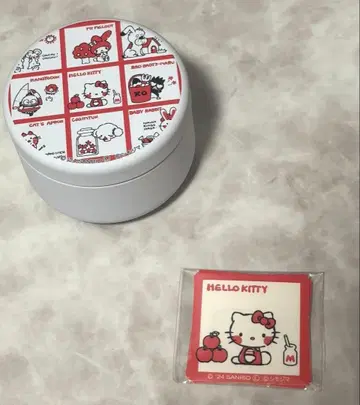 산리오 캐릭터즈 시모지마 미니 스티커 포함 미니 캔 미사용품