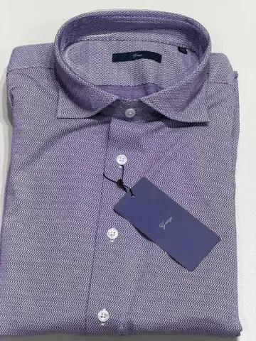 G-stage 남성용 긴팔 컬러 프린트 저지 셔츠