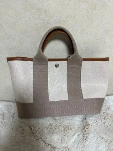 TOPKAPI 화이트/베이지 토트백