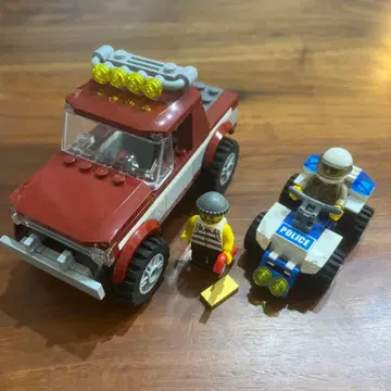 레고 시티 4437 오프로드 4WD와 폴리스 ATV