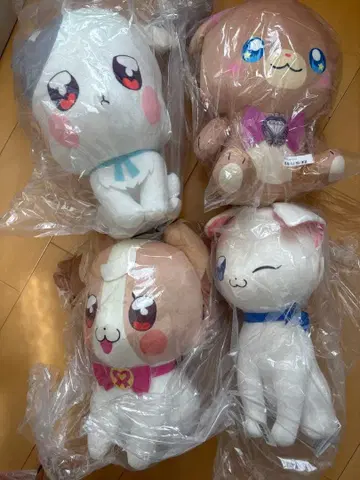 원더풀 프리큐어 메챠모후굿토 봉제 인형 코무기 유키 다이후쿠 모후룬