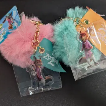 주토피아 2 퍼 참 세트