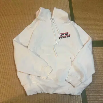 SUPER BEAVER 후드 부착 맨투맨