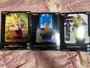 드래곤볼 피규어 3세트