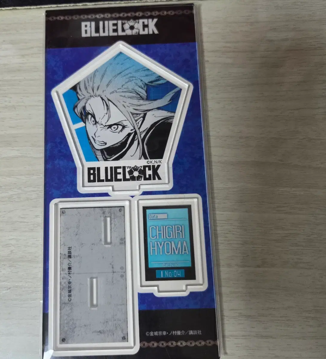 Bluelock Chigiri acrylic stand