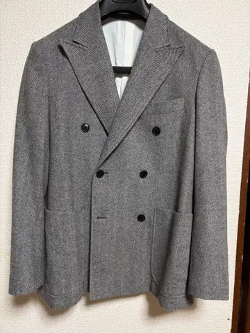 ships 쉽스 더블 브레스트 테일러드 자켓