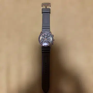 FOSSIL 크로노그래프 손목시계 블랙