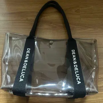 DEAN & DELUCA 투명 토트백
