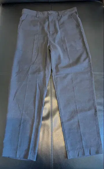 그린 레이블 릴랙싱 그레이 슬랙스 M