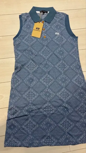 여성용 피케 셔츠 L 사이즈 파랑