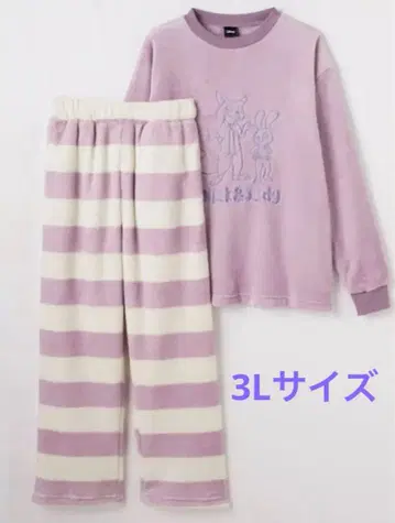 시마무라 주토피아 룸웨어 파자마 미사용 새상품 3L 사이즈