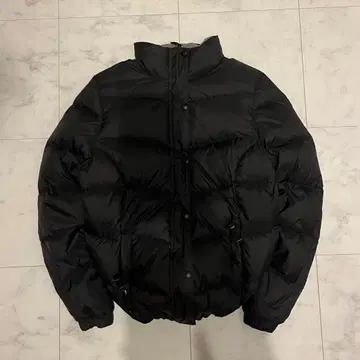 L.L.Bean 구스 다운 재킷 블랙 동일 컬러 로고 자수