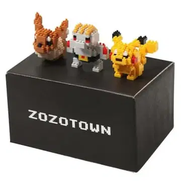 [ 레어템 ] 포켓몬 나노 블록 ZOZOTOWN 콜라보