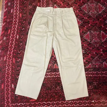 Dickies 베이지 치노 팬츠 2턱 usa제 34 레어